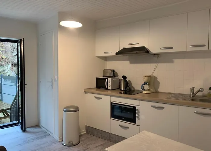 4 Personnes, 1 Chambre, Terrasse, Wifi, Proche Du Centre Apartamento La Bourboule
